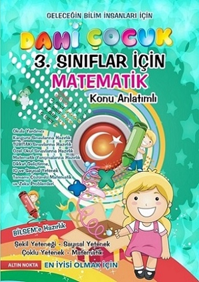 3. Sınıf Dahi Çocuk Matematik Konu Anlatım Bilsem Kanguru Olimpiyat