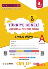 Omage 8. Sınıf 3. Kurumsal Deneme Şubat A Say Kod 230210