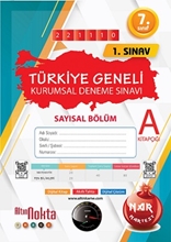 Nartest 7. Sınıf 1. Kurumsal Deneme Kasım A Say Kod 221110  221110