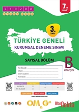 Omage 7. Sınıf 3. Kurumsal Deneme Şubat B Say Kod 230208