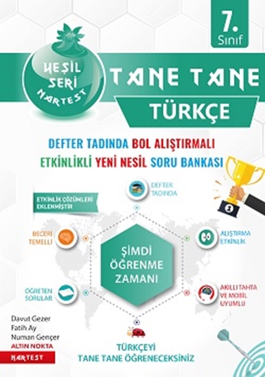 7. Sınıf Yeşil Tane Tane Türkçe Soru Bankası