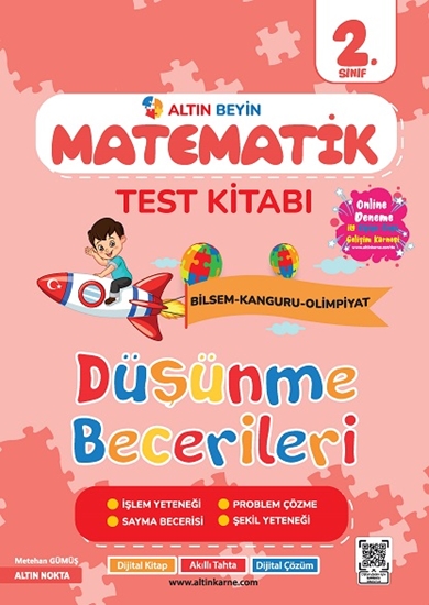 2. Sınıf Altın Beyin Matematik Test Kitabı