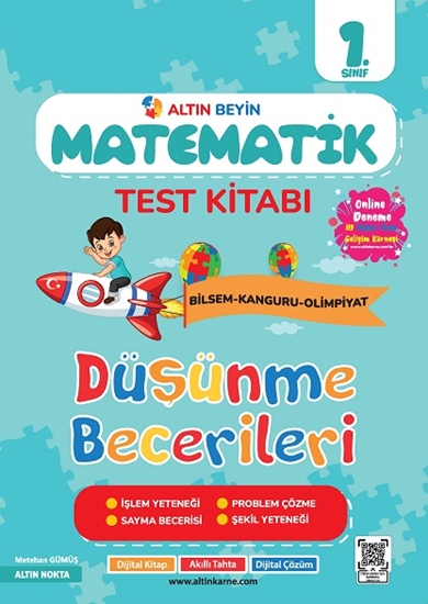 1. Sınıf Altın Beyin Matematik Test Kitabı