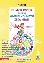 2. Sınıf Olimpik Çocuk Bilsem Kanguru Olimpiyat Zeka Kitabı