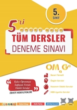 5. Sınıf Omage Gold Tüm Dersler Deneme Sınavı  9786257195010