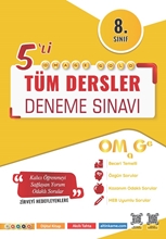 8. Sınıf Omage Gold Tüm Dersler Deneme Sınavı