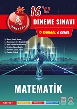 8. Sınıf Mod Matematik 16 Deneme Sınavı  9786257865296