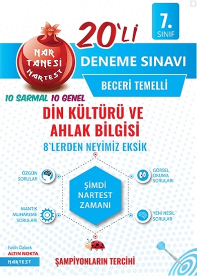 7. Sınıf Mavi Din Kültürü 20 Deneme Sınavı