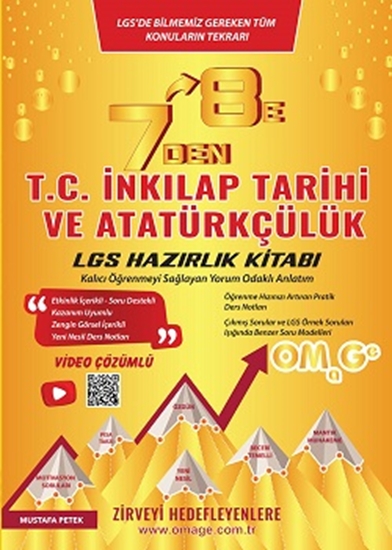 7 Den 8 E Lgs T.c. İnkılap Tarihi Ve Atatürkçülük Tarihi Hazırlık Kitabı