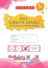 1. Sınıf Bilsem Bds Türkiye Geneli Kurumsal Deneme Sınavı Kod:220201