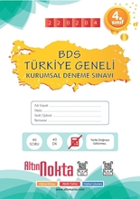 4. Sınıf Bilsem Bds Türkiye Geneli Kurumsal Deneme Sınavı Kod:220204