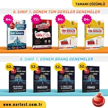 Resim 8. SINIF 1. DÖNEM TÜM DERSLER VE MOD DENEME SETİ