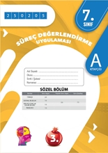 Omage 7. Sınıf Süreç Değerlendirme Şubat A Söz Kod 250205