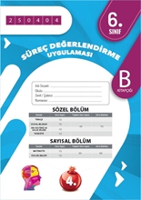 Omage 6. Sınıf Süreç Değerlendirme Nisan B Söz-say Kod 250404