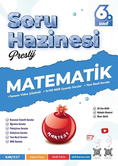 6. Sınıf Prestij Matematik Soru Hazinesi 2025 Yeni