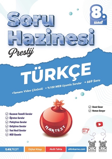 8. Sınıf Prestij Türkçe Soru Hazinesi