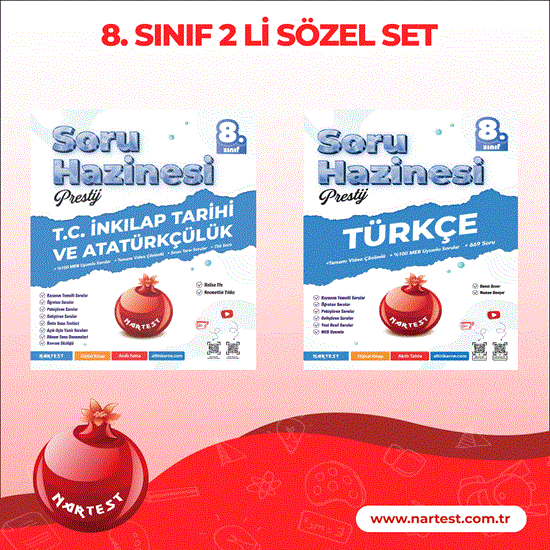 resm 8. SINIF 2 Lİ SÖZEL SET