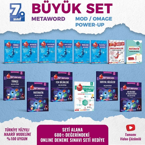 resm 7. SINIF BÜYÜK SET (METAWORD-MOD-POWER UP-OMAGE)