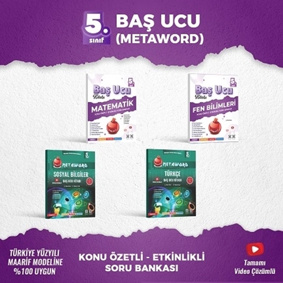 resm 5. SINIF BAŞ UCU (METAWORD) SETİ
