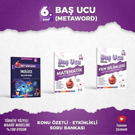 resm 6. SINIF BAŞ UCU (METAWORD) SETİ