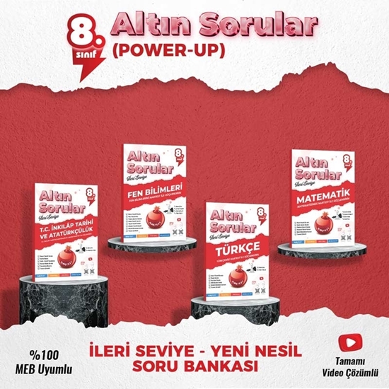 resm 8. SINIF ALTIN SORULAR SETİ