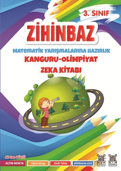 3. Sınıf Zihinbaz Matematik Yarışmalarına Hazırlık Kanguru - Olimpiyat Zeka Kitabı