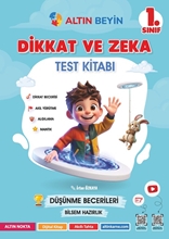 1. Sınıf Altın Beyin Dikkat Ve Zeka Kitabı