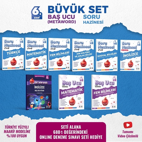 resm 6. SINIF BÜYÜK SET ( BAŞ UCU- SORU HAZİNESİ)